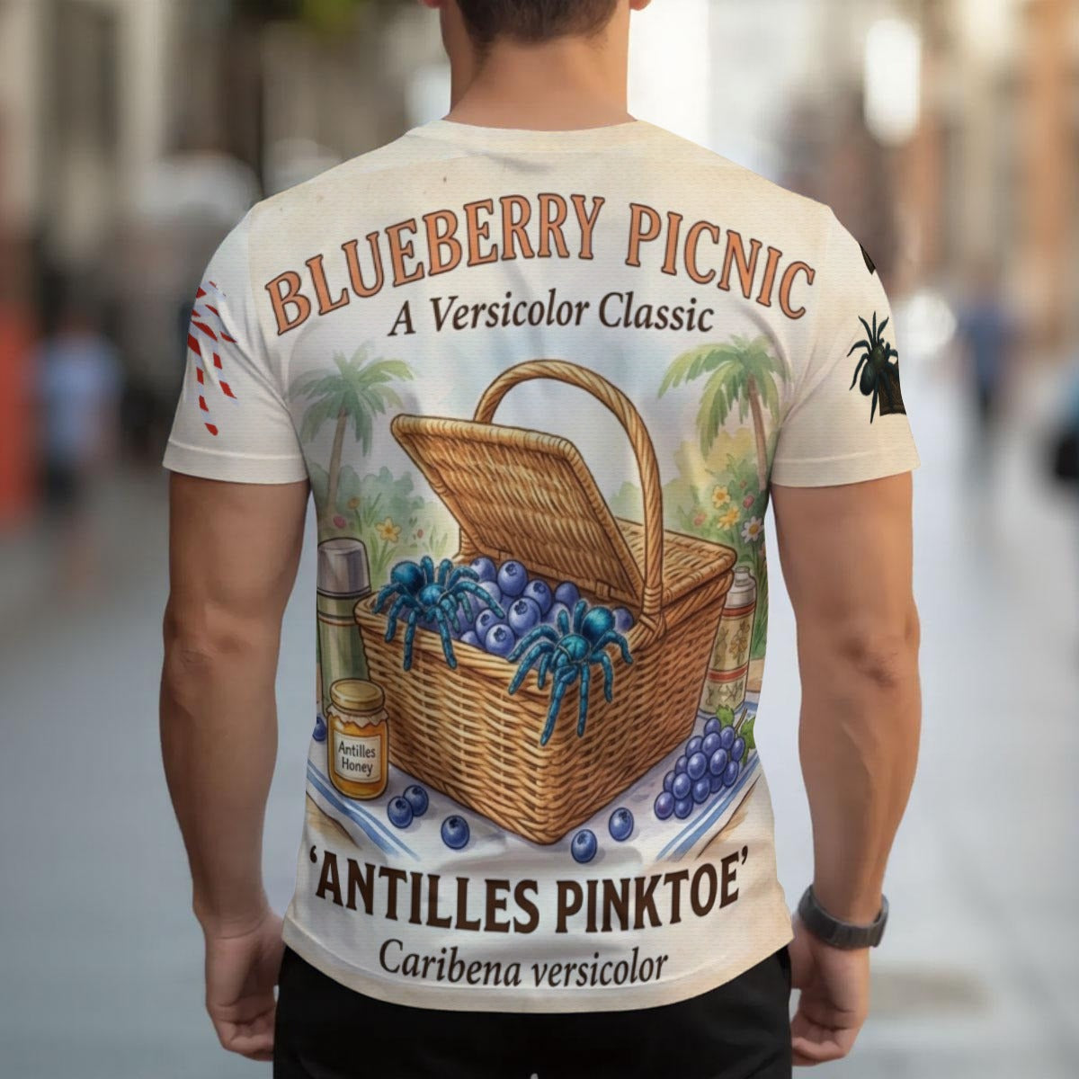 All-Over Print Men's T-shirt | Birdseye