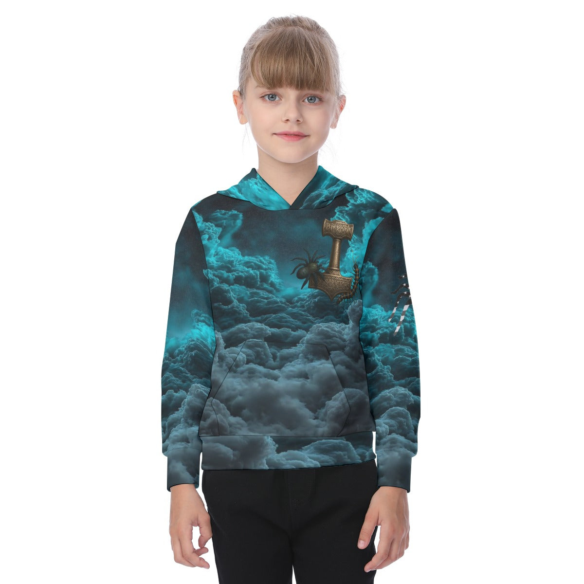 All-Over Print Oversized Kid's Hoodie
