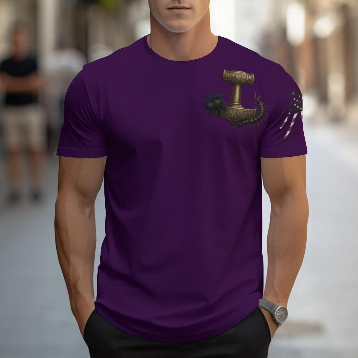 All-Over Print Men's T-shirt | Birdseye