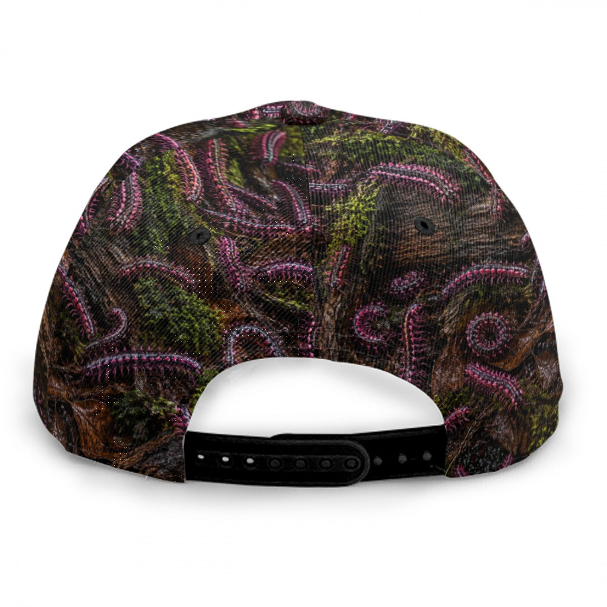 Baseball Cap With Flat Brim