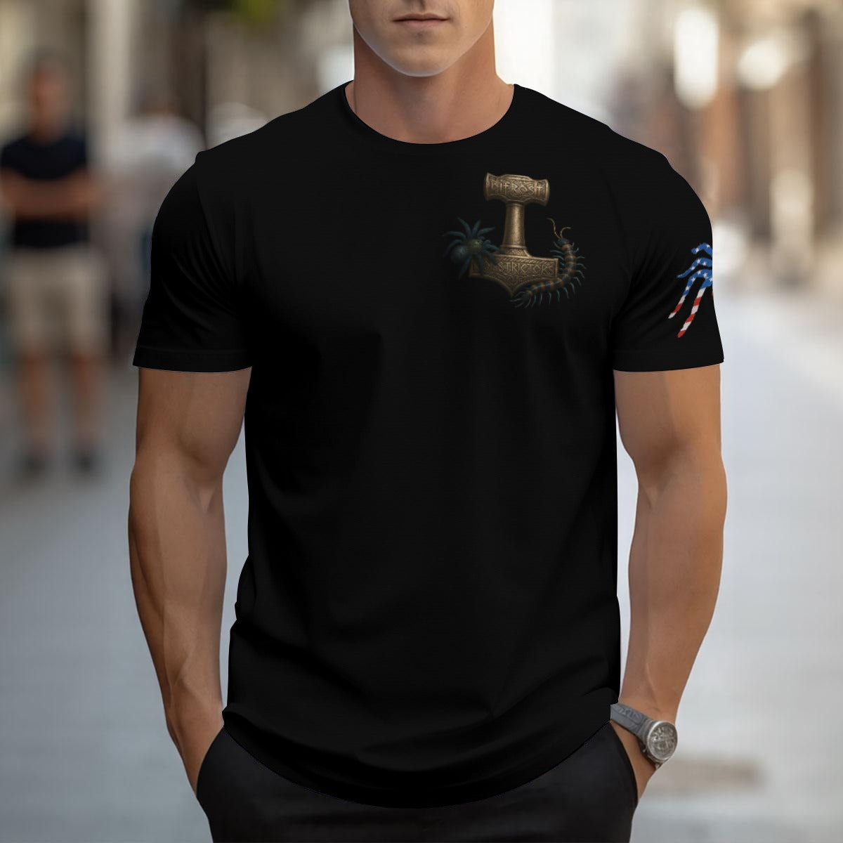 All-Over Print Men's T-shirt | Birdseye