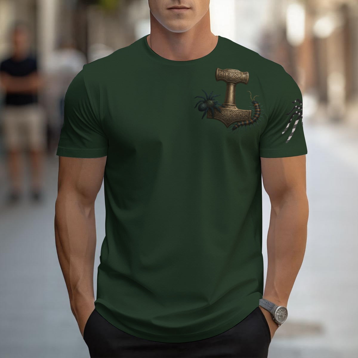 All-Over Print Men's T-shirt | Birdseye