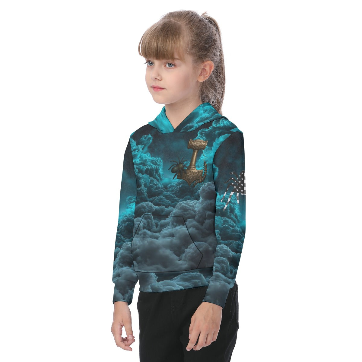 All-Over Print Oversized Kid's Hoodie