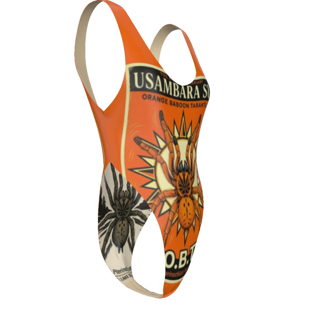All-Over Print Women's One-piece Swimsuit | Double-sides Printed