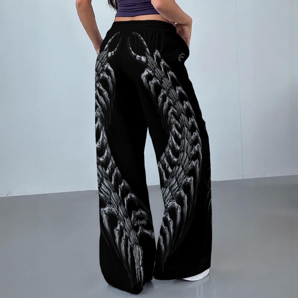 All-Over Print Women's Casual Pants|230GSM
