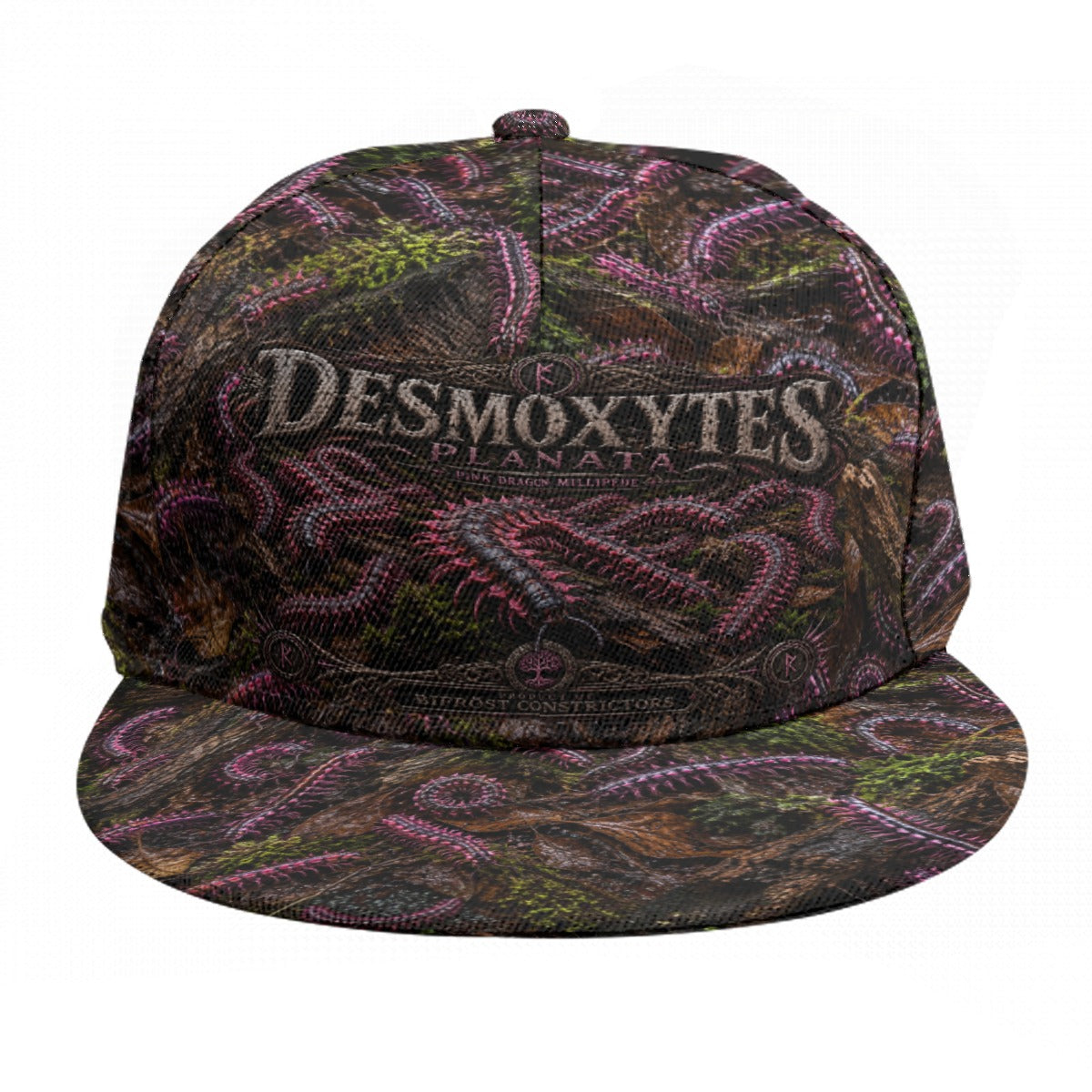 Baseball Cap With Flat Brim