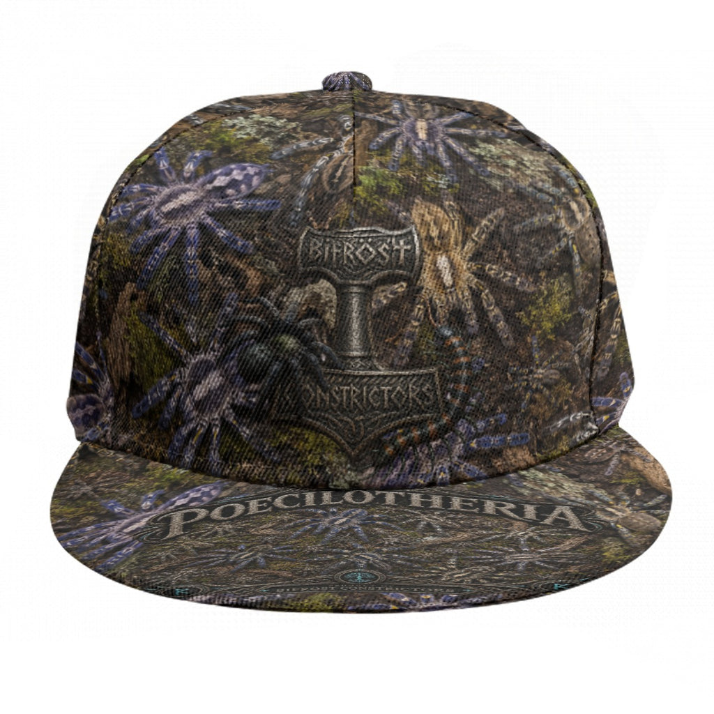 Baseball Cap With Flat Brim