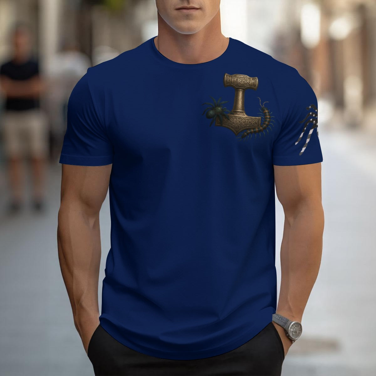 All-Over Print Men's T-shirt | Birdseye