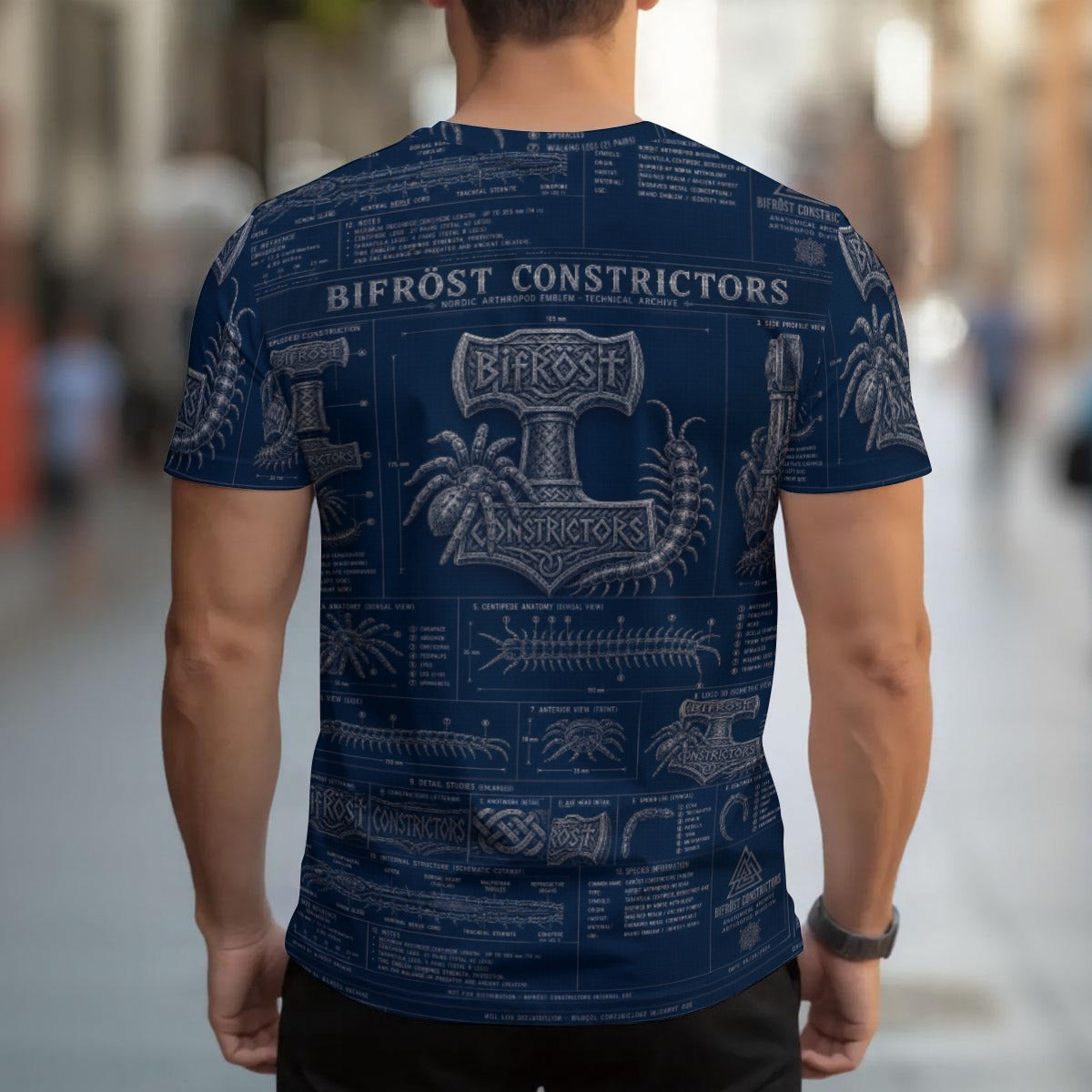 All-Over Print Men's T-shirt | Birdseye