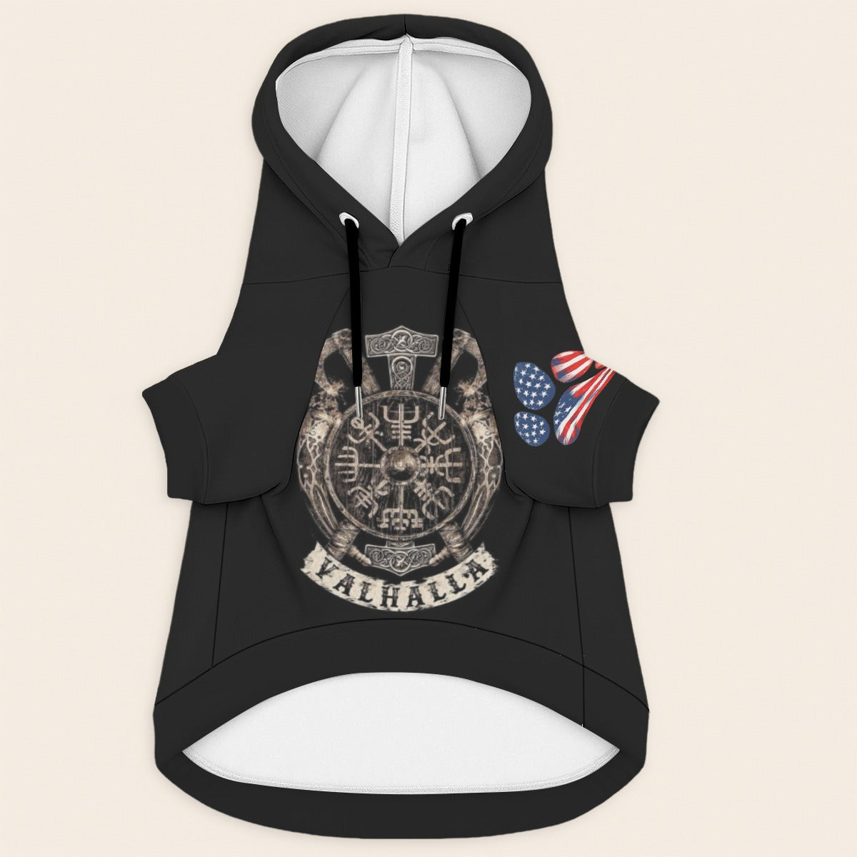 All-Over Print Hooded Sweatshirt|310GSM Cotton