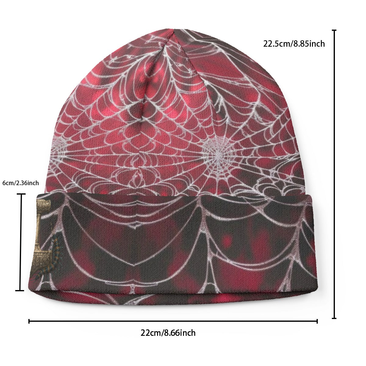 All-Over Print Knitted Hat