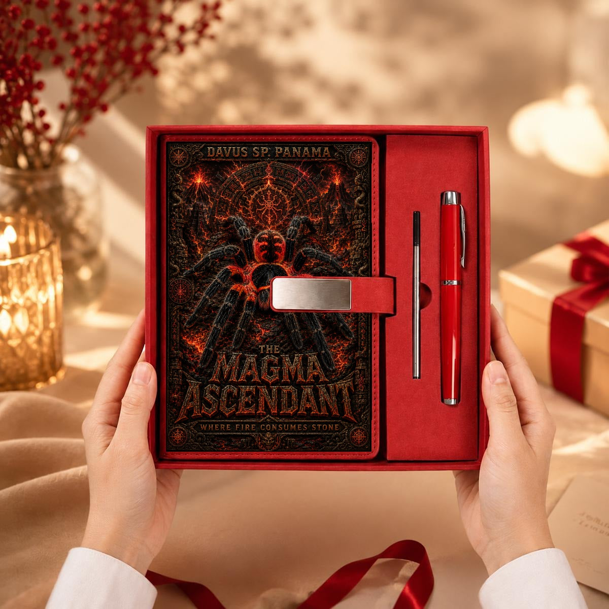 Notebook Gift Set with Metal Pen