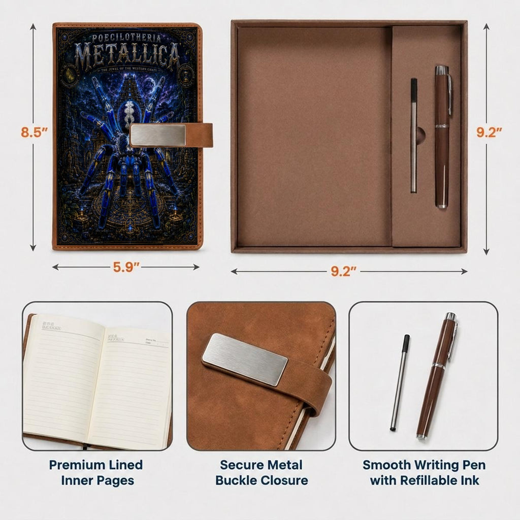 Notebook Gift Set with Metal Pen