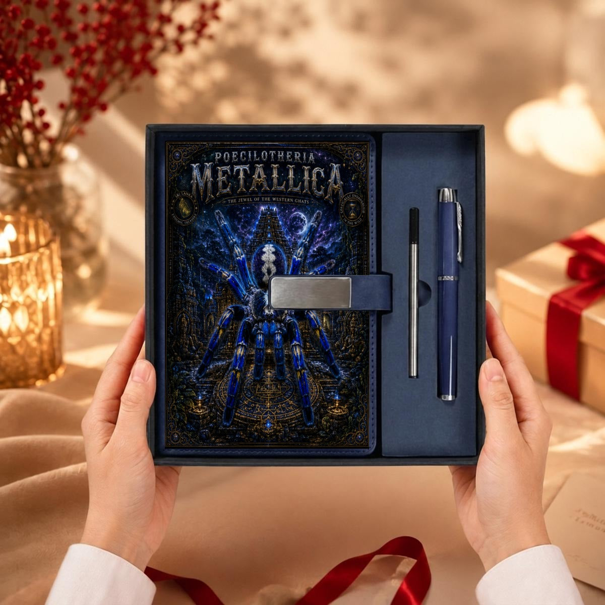 Notebook Gift Set with Metal Pen