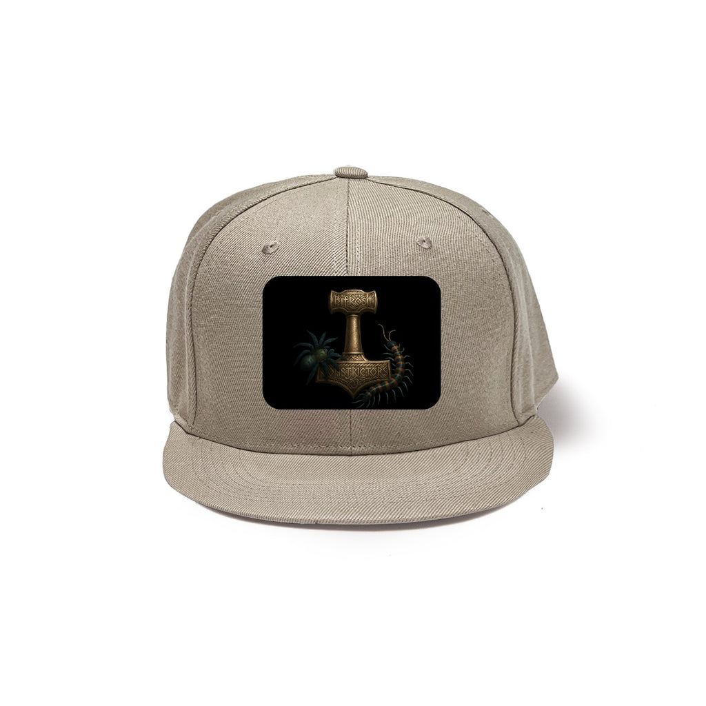 Snapback Hat with Metal Buckle